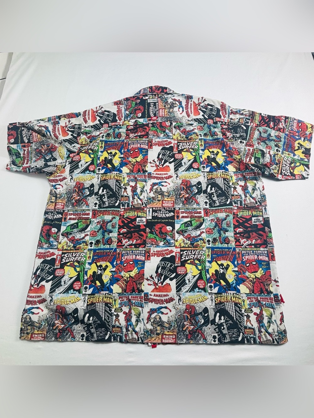 Ecko Unltd. Spider-Man Comic Print Button-Up Shirt - Multicolor - Picture 2 of 6